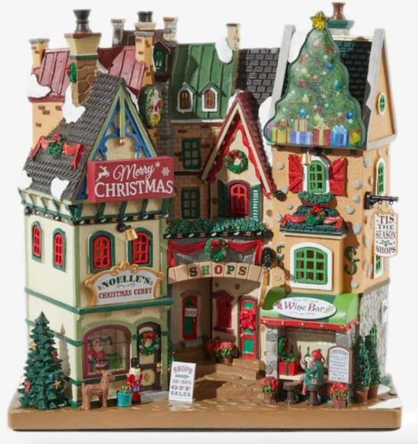Lemax multicolor miniature Christmas village