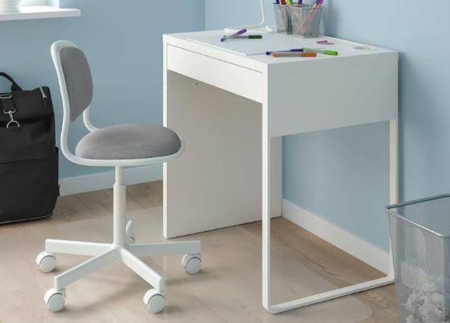 VALFRED / SIBBEN sedia da scrivania per bambini, bianco - IKEA Italia