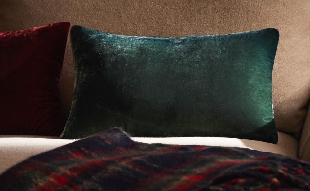 Cuscini in velluto - Foto: Zara Home