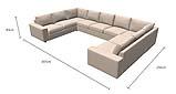 Possibile configurazione divano componibile Vimle