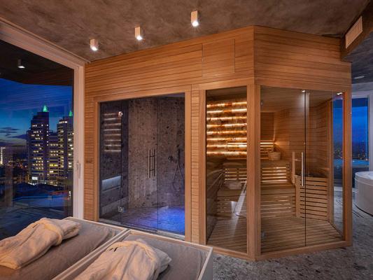 Mini spa in casa con sauna finlandese