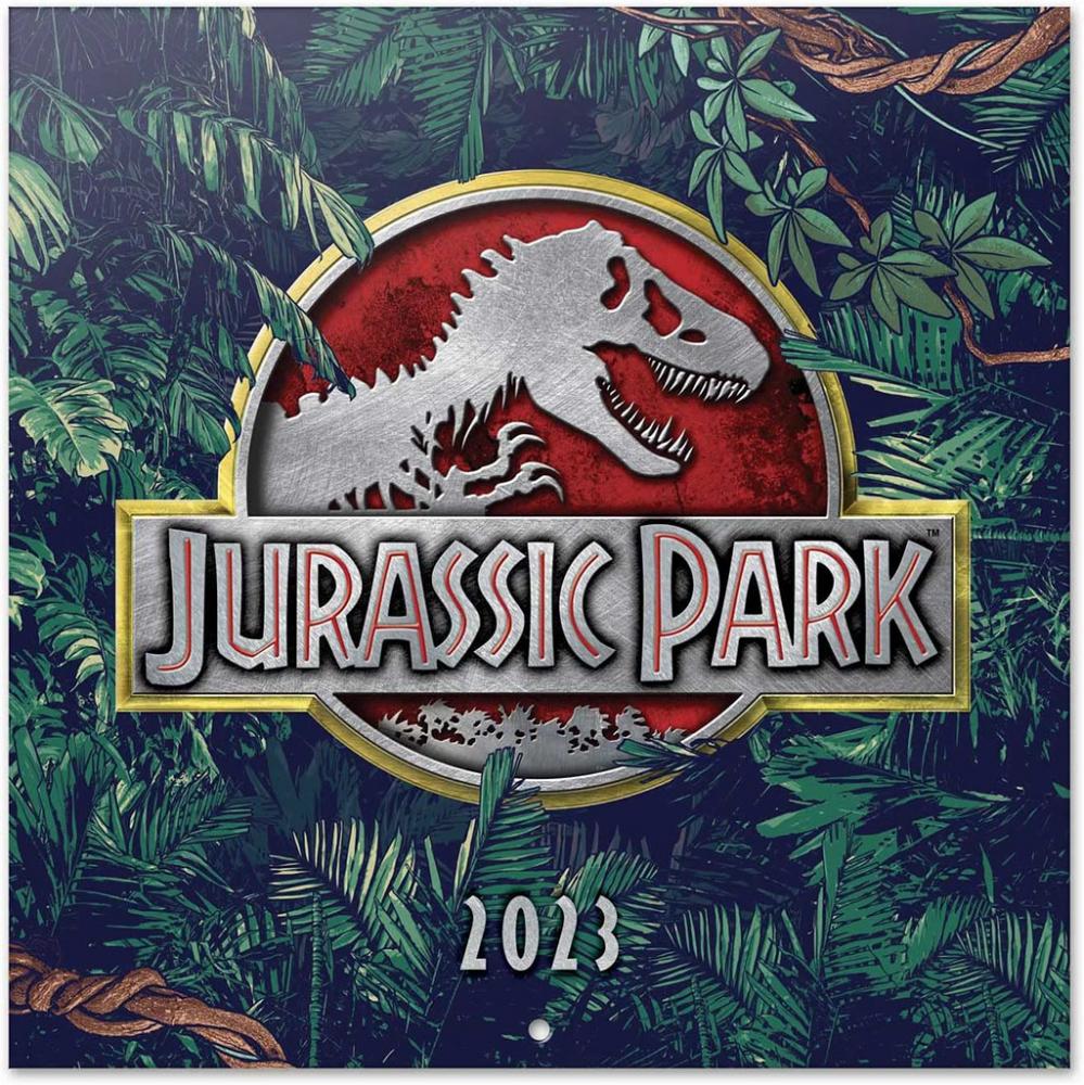 Calendario Jurassic Park della Grupo Erik