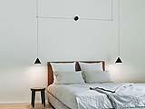 Illuminazione camera da letto String Light Cone - FLOS