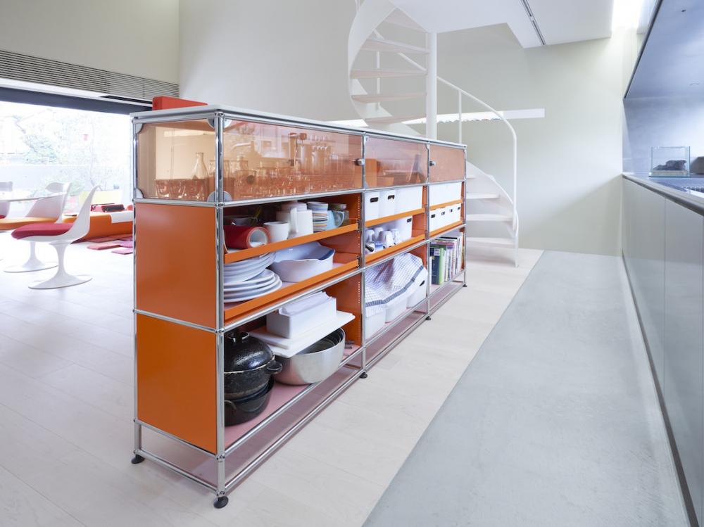 Cucine moderne e funzionali, scaffali Haller - Foto: USM Modular Furniture