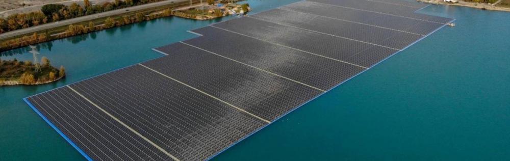Fotovoltaico galleggiante NRG Island