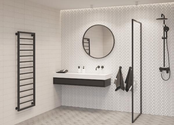 Bagno rivestimento in mosaico ceramico