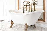 Esempio di Vasca per un bagno barocco moderno, immagine di Getty Images