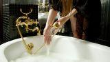 Come abbinare la rubinetteria dorata in bagno