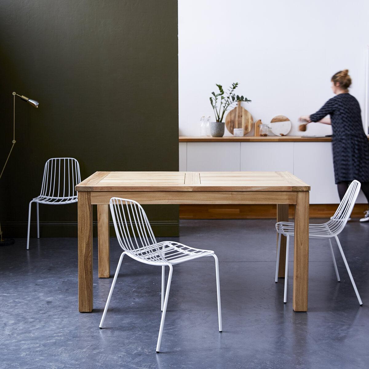 Abbinamento sedie stile vintage e tavolo moderno - Tikamoon