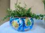 Copertura vasi con il riciclo creativo carta uova di Pasqua, dalla pagina Facebook di Attività creative per bambini 