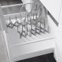 Organizzare cassetti cucina pentole con separatore Ikea