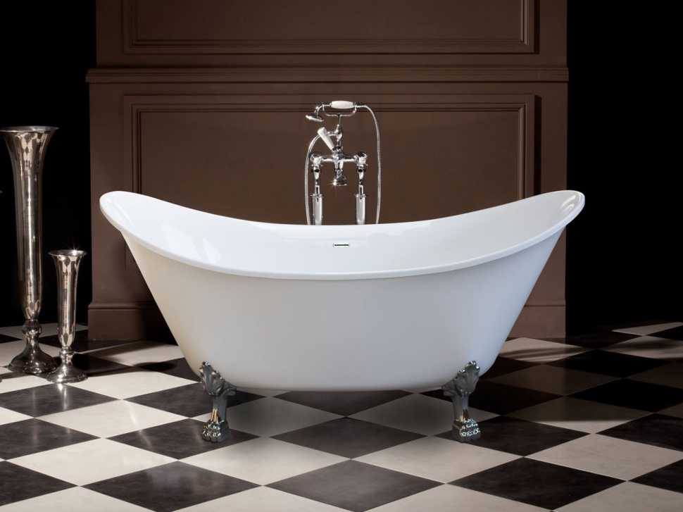 Deco Two freestanding bathtub, Victorian style - Iperceramica