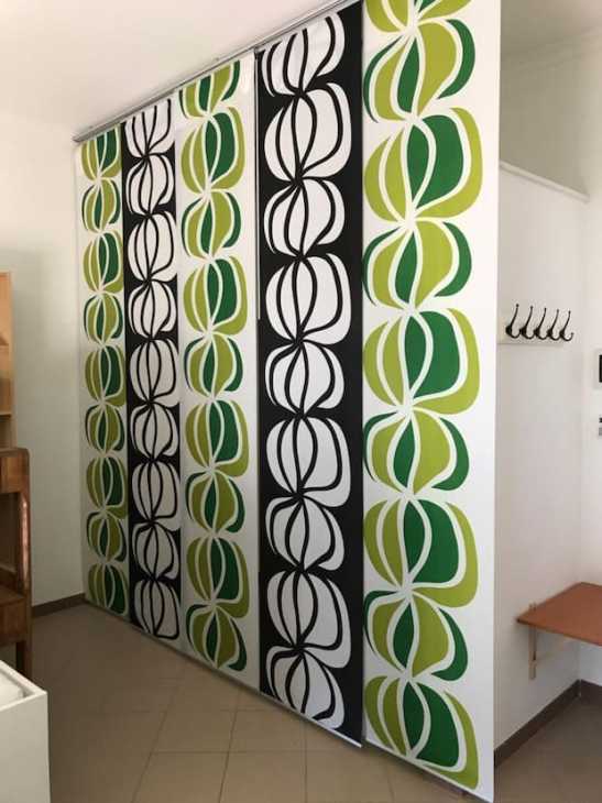 Panel curtains from Ikea