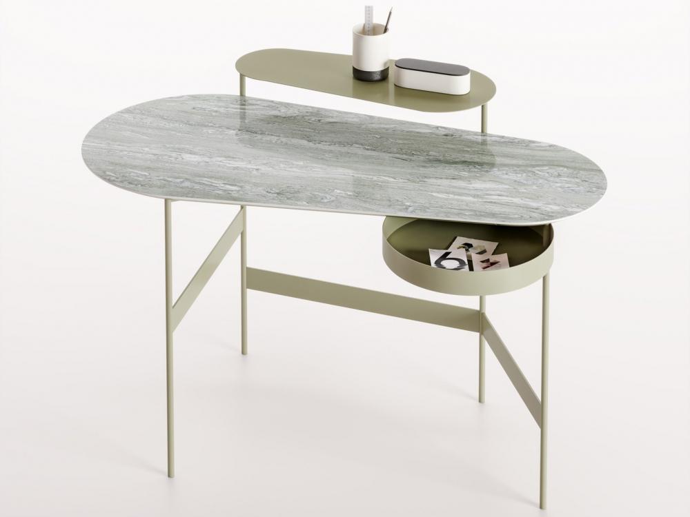 Tavolino verde salvia Mira by Ronda Design