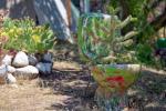 Anche un vecchio water si presta ad un riciclo creativo in giardino, per le piante ornamentali