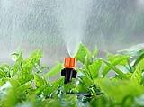 Sistema di irrigazione a micro spruzzo. Ph credit by Amazon