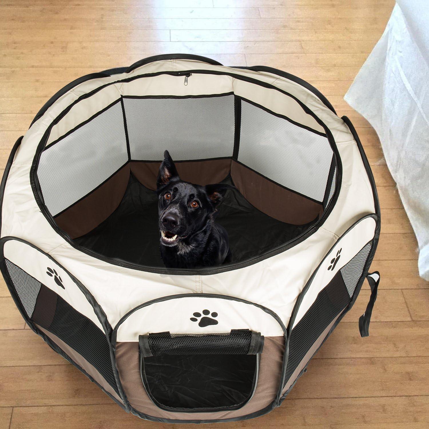 Box in stoffa per cani di taglia piccola e cuccioli da Amazon