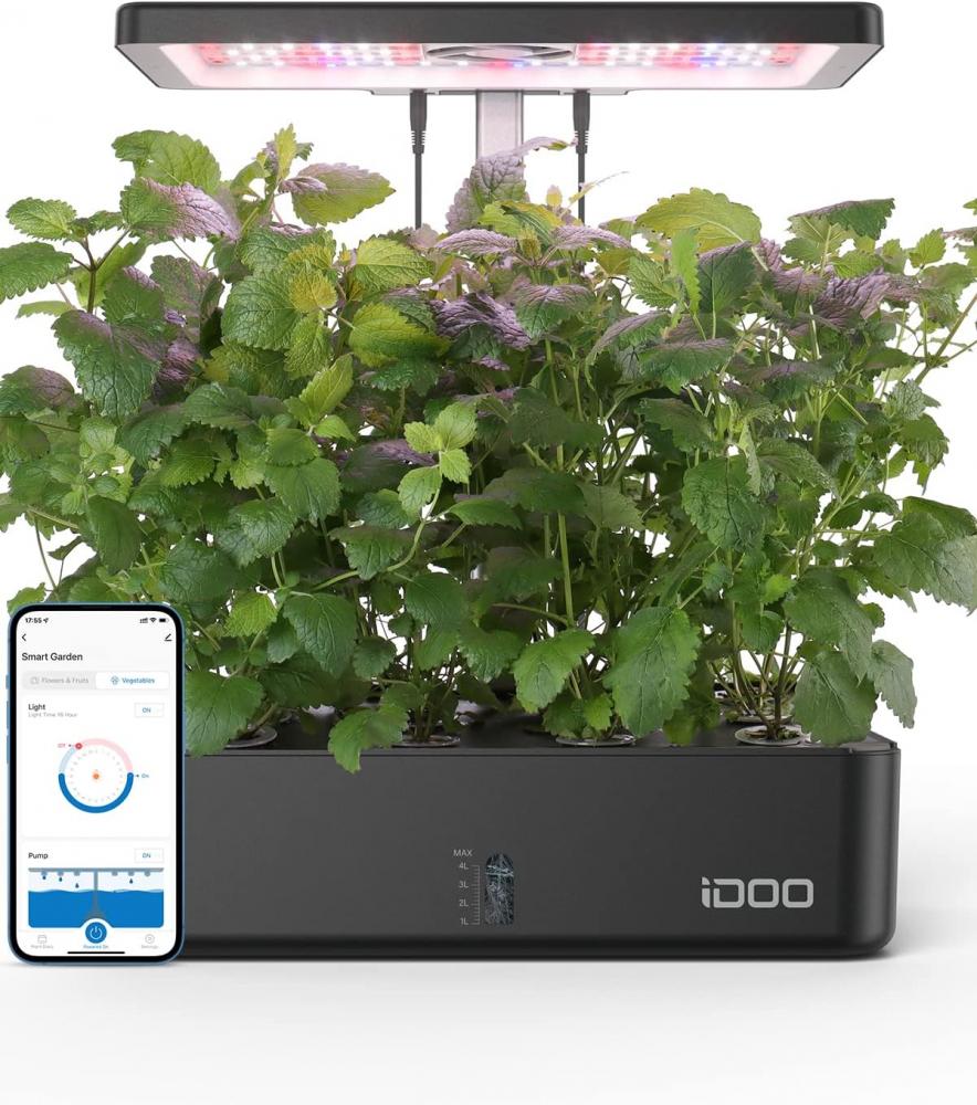 Vaso smart per piante wifi da Amazon