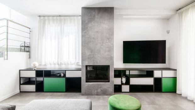 Colore verde in appartamento: le possibili...