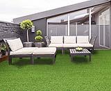 piccolo giardino con erba sintetica su terrazzo by Floordirect