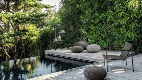 Pouf da esterno: come portare in giardino comfort e design