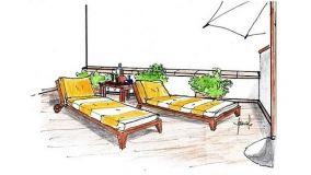 Soluzioni e idee per creare una zona solarium sul terrazzo