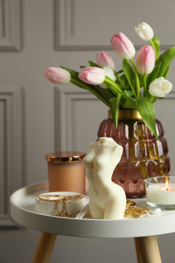 Elegante candela di design per soggiorno Getty Images