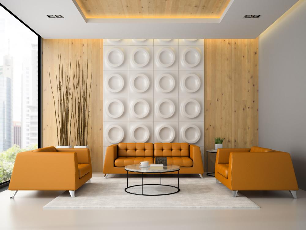 Esempio di soggiorno moderno con poltrona immagine by Getty
