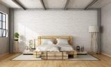 Camera da letto legno naturale