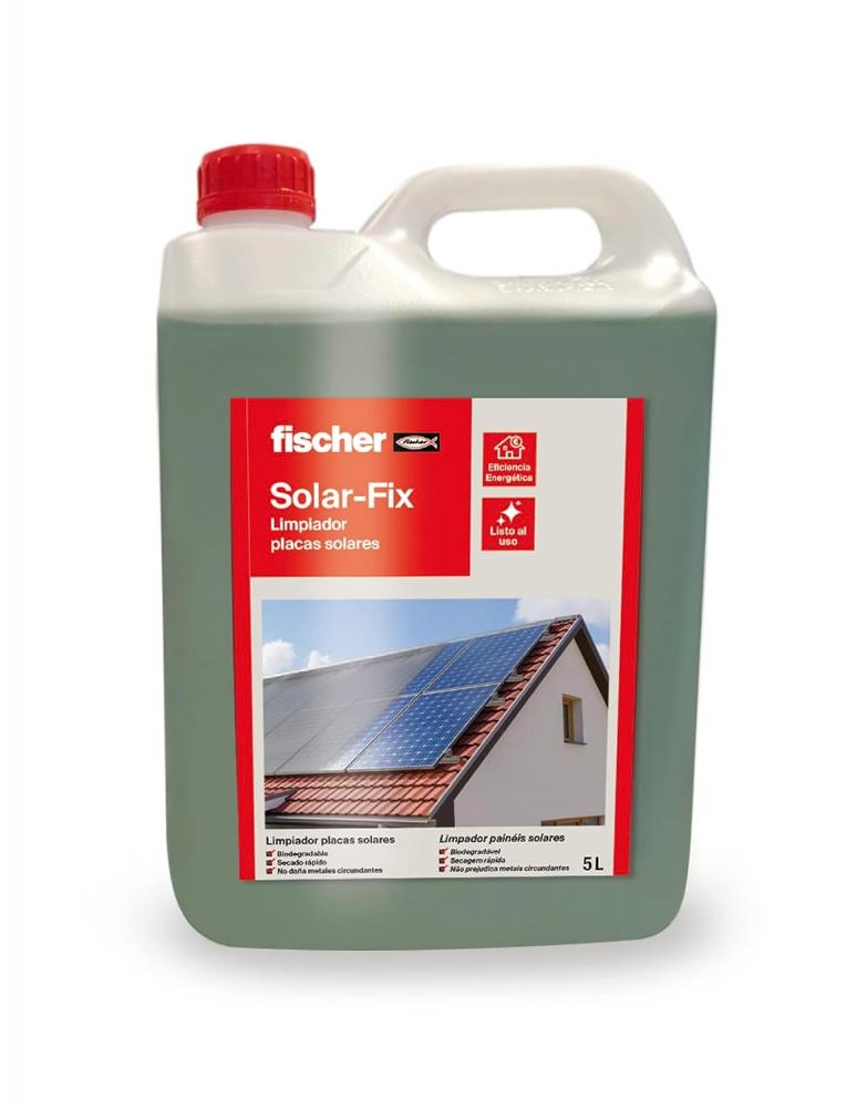 Detergente ecologico della Fischer per pannelli solari