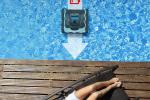 Robot pulizia piscine senza fili da Amazon