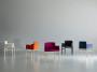 Modello di sedie colorate Pioggia by Porro
