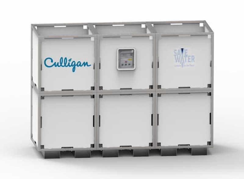 Sistema filtraggio acque grigie MFB_Cubo di Culligan