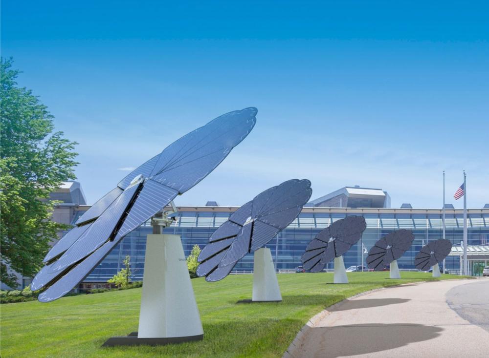 Pannelli solare a fiore innovazione tecnologica Smartflower