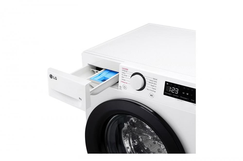 Risparmio energetico con lavatrice Classe A LG