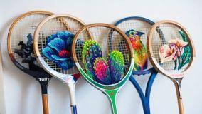 Riciclare vecchie racchette da tennis con idee dall'effetto sorprendente