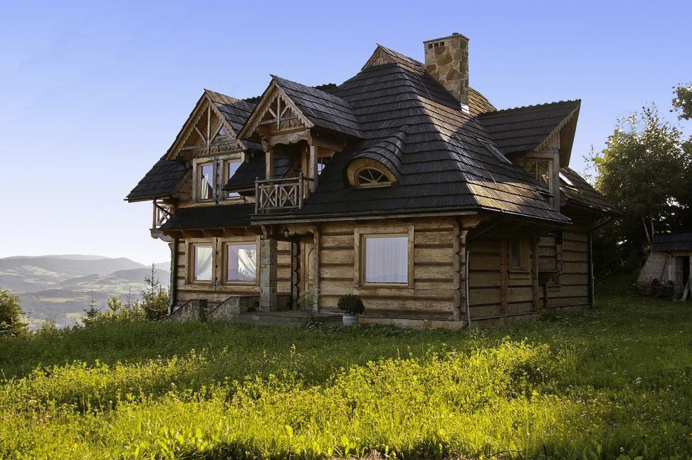 Casa in legno particolare