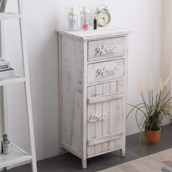 mobiletto shabby chic  Shabby chic, Shabby, Mobili fai da te