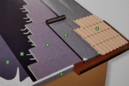 Sistema di impermeabilizzazione falda tetto non ventilato 