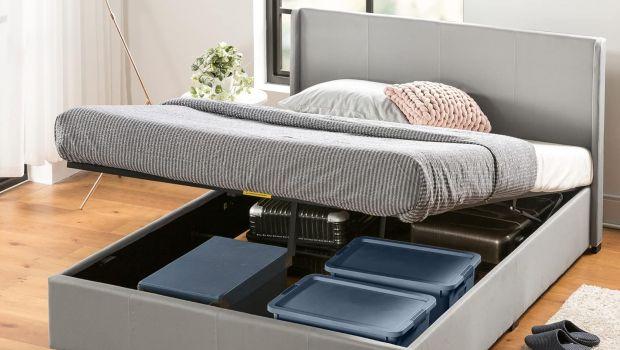 Idee per organizzare lo spazio sotto al letto contenitore