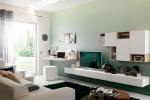 Angolo studio in soggiorno by Moretti Compact