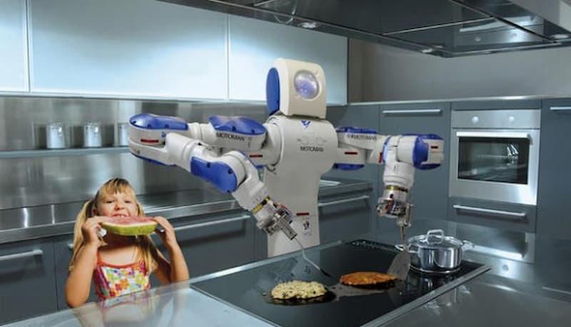 Robot che cucina Motoman di Yaskawa
