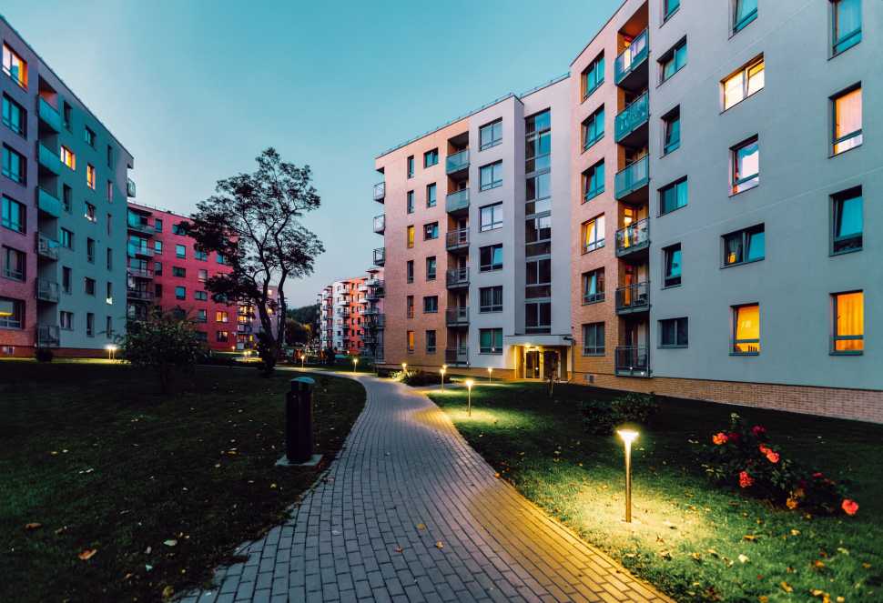 Inquinamento luminoso in città
