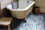 Rivestimento pavimento bagno con maioliche - Scianna Ceramiche
