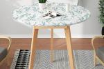 Tavolino da salotto con piano appoggio decorato con découpage - Pinterest