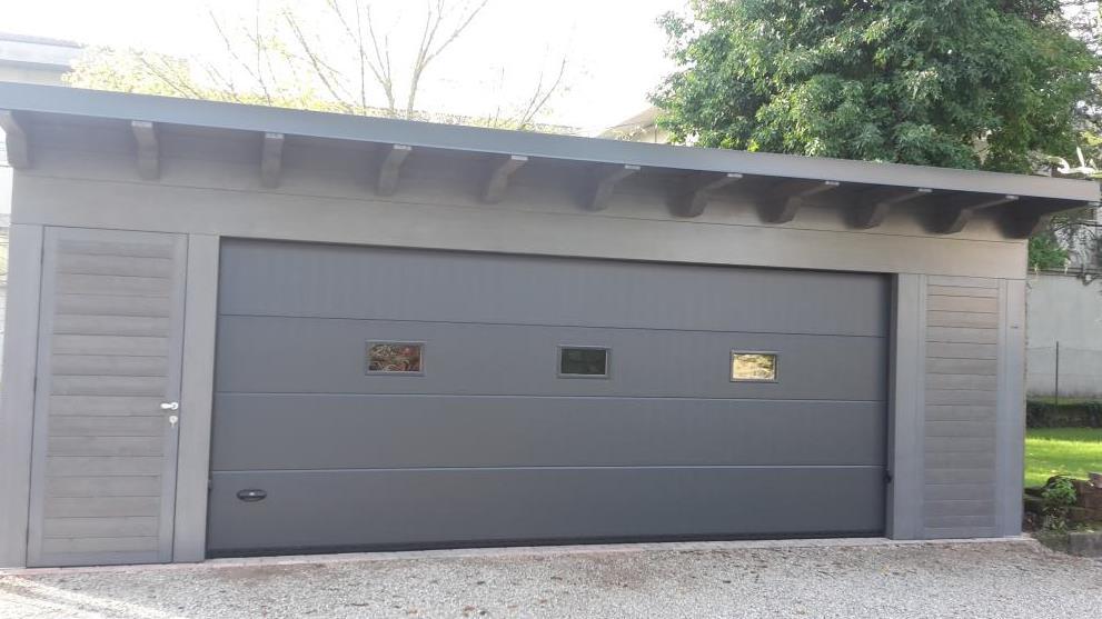 Garage per due auto - Wood Architecture