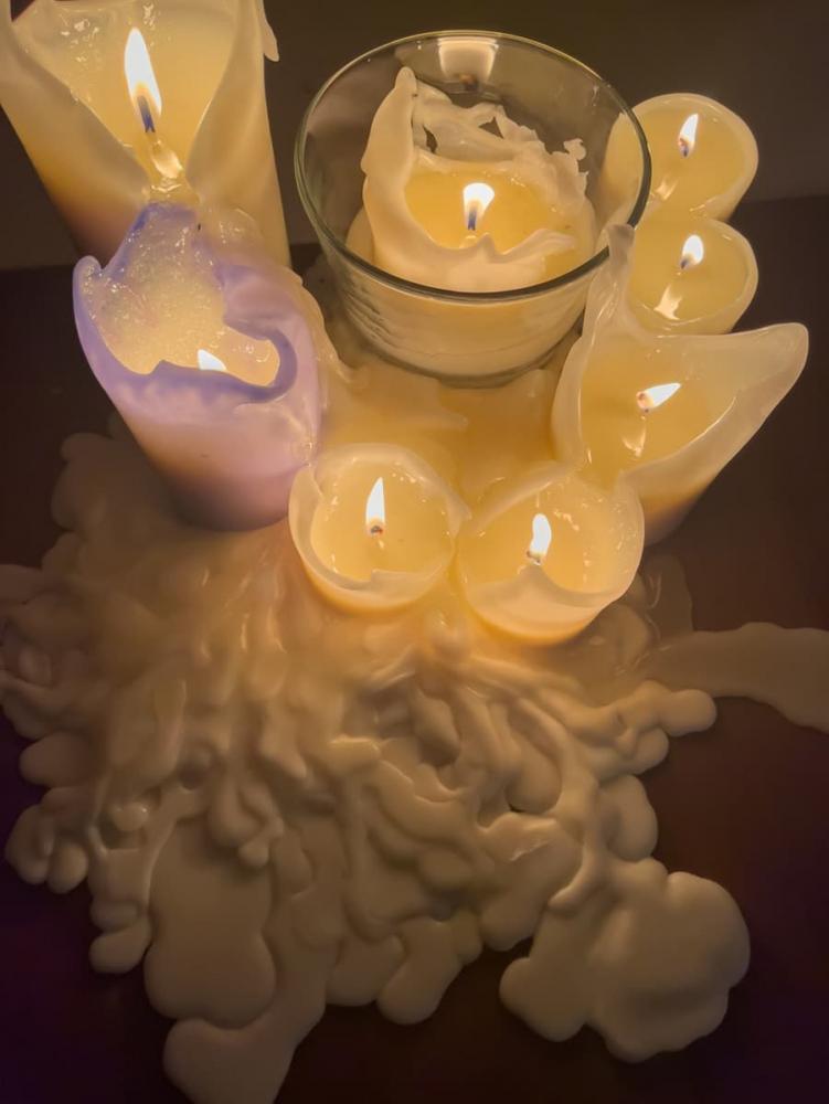 Cera di candele su pavimento, foto Getty Images