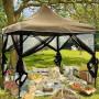 Gazebo mobile con zanzariera - Amazon