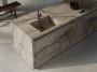 Top cucina in gres porcellanato The Top Stone Look di Marazzi