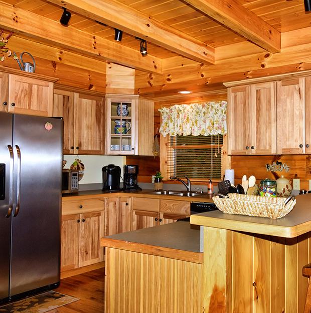 Contemporary wooden floor with simple framework - Getty Images